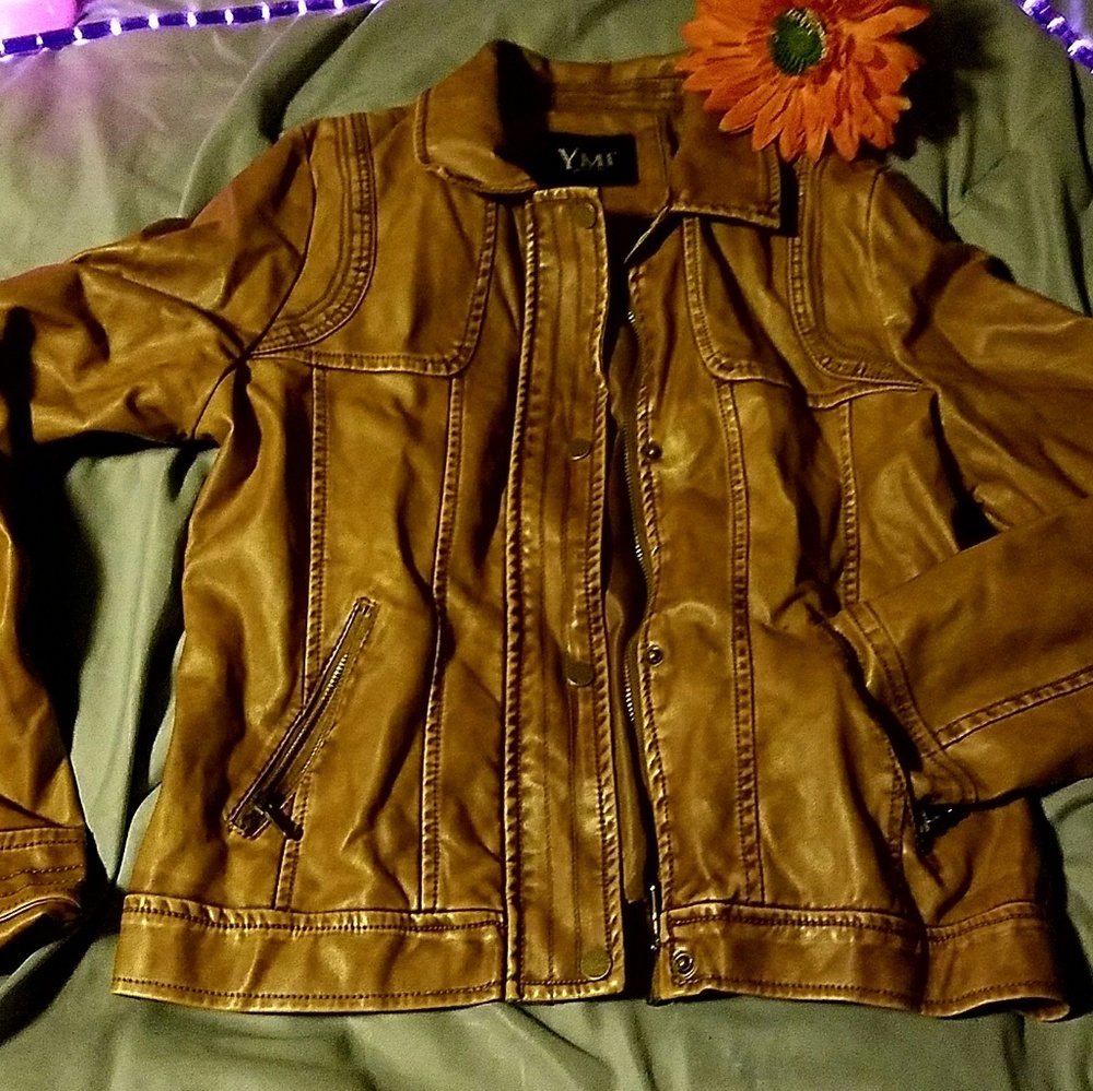 YMI Leather like jacket